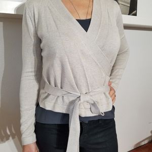 Glamorous Wrap-around cropped cardigan